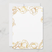 Maak je eigen witte elegante save the date (Achterkant)