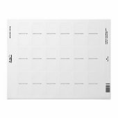 maak je eigen witte etiket (Full Sheet)