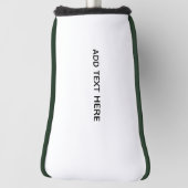 Maak je eigen witte golfheadcover (Draai 90)