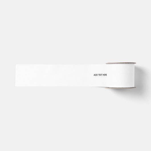 Maak je eigen witte grosgrain lint (Voorkant)