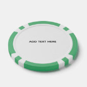 Maak je eigen witte poker chips (Enkel)