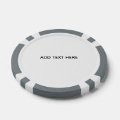 Maak je eigen witte poker chips (Enkel)