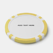 Maak je eigen witte poker chips (Enkel)
