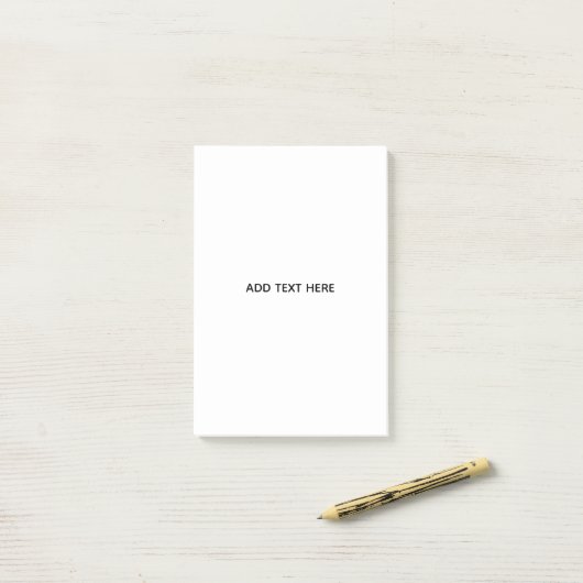 Maak je eigen witte post-it® notes (Op bureau)