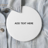 Maak je eigen witte ronde button 6,0 cm (In situ)