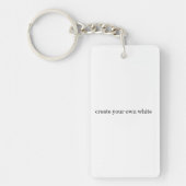 maak je eigen witte sleutelhanger (Voorkant)