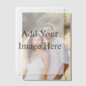 Maak Je Eigen Witte Vellum Overlay Uitnodigingen (Offset (Koppel))