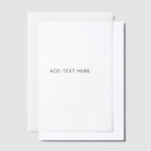 Maak je eigen witte vellum uitnodigingen (Offset)