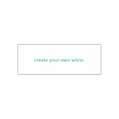 maak je eigen witte zelfinktende stempel (Design)