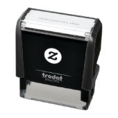 maak je eigen witte zelfinktende stempel (Product)