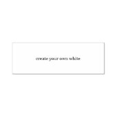 maak je eigen witte zelfinktende stempel (Design)