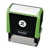 Maak je eigen witte zelfinktende stempel (Product)