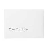 Wikkel Adreslabels, Klassiek - 2,54 cm x 18,42 cm (Voorkant)