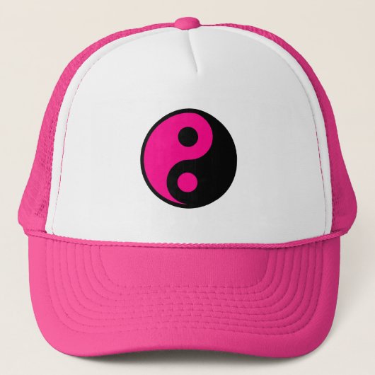 Maak je eigen Yin Yang Trucker Pet (Voorkant)