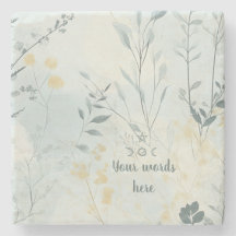 Maak Je Eigen Zachte Gouden Bloemen Minimalist