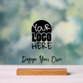 Maak Je Eigen Zakelijke LOGO Acryl Bord (Neutraal)