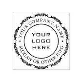 Maak Je Eigen Zakelijke Logo Rubber Stempel (Afrduk)