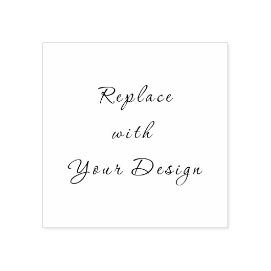 Maak Je Eigen Zakelijke Ontwerp Rubberstempel (Afrduk)