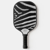 Maak Je Eigen Zebra Monogram Pickleball Paddle (Voorkant)