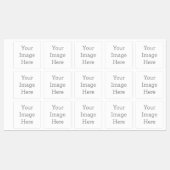 Groot Vierkant Zelfklevend / Waterbestendig Label (Vel)