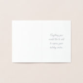 Maak je eigen zilverfolie bloemensneeuwvlok folie kaarten (Binnen)