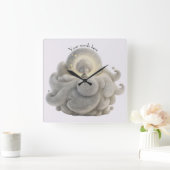 Maak je eigen zoete Mari maan in wolken Vierkante Klok (Huis)