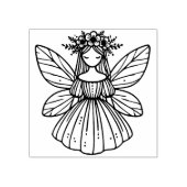 Maak Je Eigen Zoete Pixie Bloemenfee Rubberstempel (Afrduk)