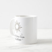 Maak Je Eigen Zonneschijn Boho Zon Mok (Voorkant links)