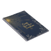 Maak Je Eigen Zonneschijn Dagboek Notitieboek (Rechterzijde)