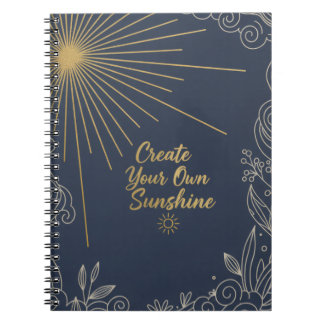 Maak Je Eigen Zonneschijn Journaal Notitieboek