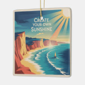 Maak Je Eigen Zonneschijn Keramisch Ornament (Links)
