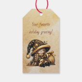 Maak Je Eigen Zonnige Magische Kerstkabouter Cadeaulabel (Achterkant)