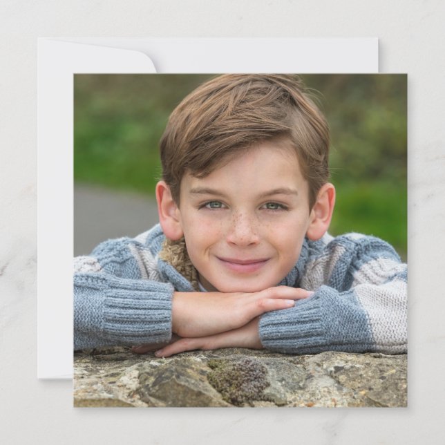 Maak Je Eigen Zoon Foto Aangepaste Afbeelding Dubb (Voorkant)