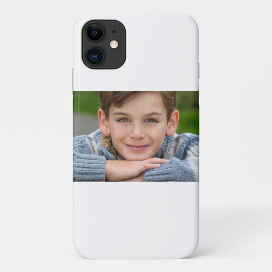 Maak Je Eigen Zoon Foto Aangepaste Afbeelding Dubb Case-Mate iPhone Case (Achterkant)
