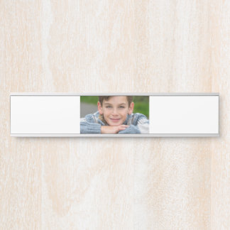 Maak Je Eigen Zoon Foto Aangepaste Afbeelding Dubb Deurbordje