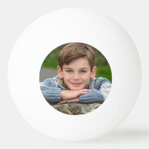 Maak Je Eigen Zoon Foto Aangepaste Afbeelding Dubb Pingpongbal