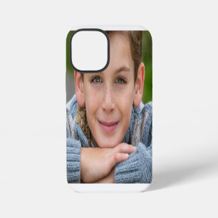 Maak je eigen zoonfoto Aangepaste afbeelding dubbe iPhone 12 Mini Hoesje
