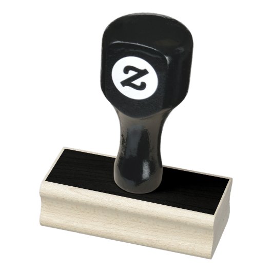 Maak je eigen zwarte aangepaste ontwerp kerstkaart rubberstempel (Stempel)