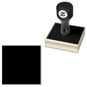 Maak je eigen zwarte aangepaste ontwerp kerstkaart rubberstempel (Gestempeld)