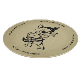 Maak Je Eigen Zwarte & Gouden Ganesh Fluit Snijplank