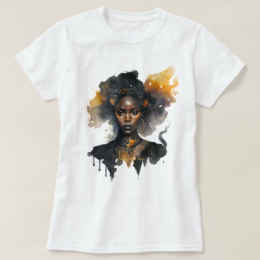 Maak Je Eigen Zwarte Heks T-shirt (Design voorkant)