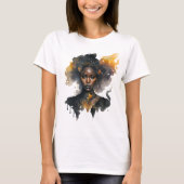 Maak Je Eigen Zwarte Heks T-shirt (Voorkant)