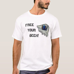 Maak je geek vrij! t-shirt