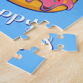 Maak je geen zorgen als ik blij ben legpuzzel (Zijkant)