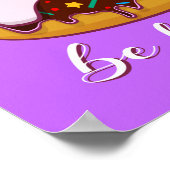 Maak je geen zorgen als ik blij ben poster (Hoek)