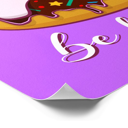 Maak je geen zorgen als ik blij ben poster (Hoek)