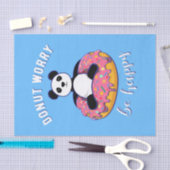 Maak je geen zorgen als ik blij ben tissuepapier (Craft)
