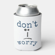 Maak je geen zorgen Beer Happy Typography