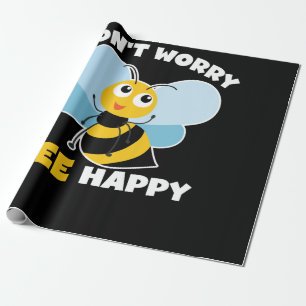 Maak je geen zorgen (bijen) cadeaupapier