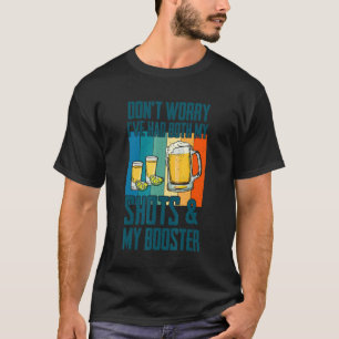 Maak je geen zorgen dat ik allebei mijn schoenen T T-shirt